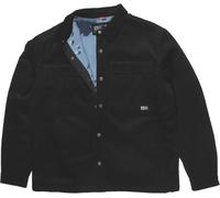 Salty Crew - Surchemise en velours côtelé et doublée - Crux Overshirt Black en Coton - Taille S - Noir Noir S