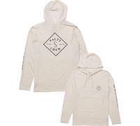 Salty Crew - Sweat à capuche - Tippet Hood Tech Tee White pour Homme - Taille L - Blanc Blanc L