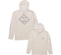 Salty Crew - Sweat à capuche - Tippet Hood Tech Tee White pour Homme - Taille M - Blanc Blanc M