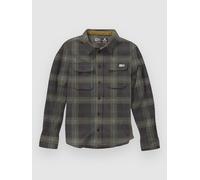 Salty Crew Swellter Polar Flannel Long Sleeve Shirt Gris S Homme