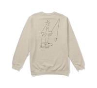 Salty Crew Swivel Lb Crewneck Sweatshirt Beige M Homme