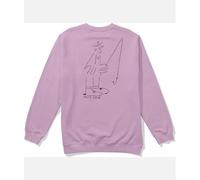 Salty Crew Swivel Lb Crewneck Sweatshirt Violet S Homme