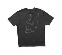 Salty Crew - T-shirt en coton - Swivel x LB Tee Pirate Black pour Homme en Coton - Taille M - Noir Noir M