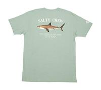 Salty Crew T-Shirt Bruce à Manches Courtes pour Homme, Sauge, Taille M