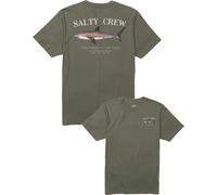 Salty Crew - T-shirt en coton - Bruce Premium Dusty Olive pour Homme en Coton - Taille M - Kaki Kaki M