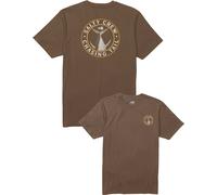 Salty Crew - T-shirt en coton - Tailgate Premium Teak pour Homme en Coton - Taille L - Marron Marron L