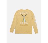 Salty Crew - Tailed L/S Tech Tee Rashguard - T-shirt anti uv homme Light Orange - XXL