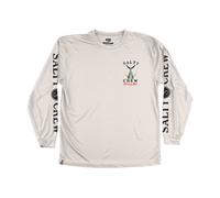 Salty Crew - Tailed L/S Tech Tee Rashguard - T-shirt anti uv homme White - XXL