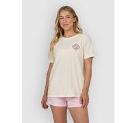 Salty Crew Tippet Bf Short Sleeve T-shirt Beige,Blanc XS Femme