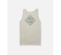 Salty Crew Tippet Fill Sleeveless T-shirt Beige M Homme