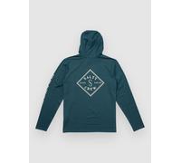 Salty Crew Tippet Hood Tech Longsleeve Lycra bleu M