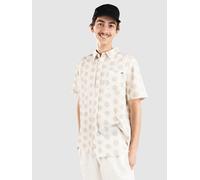 Salty Crew Uni Farm Woven Short Sleeve Shirt Beige S Homme