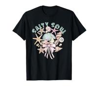 Salty Souls est resté à Salty Beach Sunny Vibe Ocean Horizon T-Shirt
