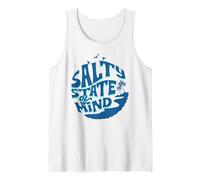 Salty State of Mind Design for Beach and Ocean Lovers Débardeur