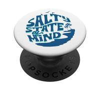 Salty State of Mind Design for Beach and Ocean Lovers PopSockets PopGrip Adhésif