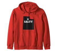 Salty Utah Design Salt Lake SLC Sassy Funny Humor Sweat à Capuche