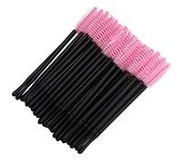 Saluaqui 100 Pièces Ensemble de Brosses à Cils Applicateur de Baguettes de Mascara Liddy pour une Application de Maquillage sans Effort Amélioration des Cils Outil de beauté Essentiel pour un Usage