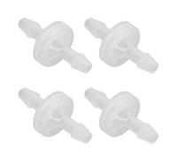 Saluaqui 12 PCS Aquarium Valve de Contre Contrôle avec Forte capacité de Roulement de Pression, Soupape d'air à Air Résistant à 4 Mm, Vanne d' PP pour Le Réservoir de Pêche et l'industrie