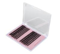 Saluaqui 240 Pièces D Grappes de Faux Cils Individuels Réalistes Kit D'extension de Cils Bricolage Polyvalent Longueurs Allant de 10 Mm à 16 Mm pour un Usage Professionnel et Domestique Améliorez