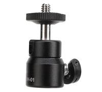 Saluaqui Adaptateur à Vis 1/4 de Tête Polyvalente 1/4 pour la Photographie Multi-Angle - Monture de Chaussure Chaude en Métal à 360 Degrés pour Clamp/Holder de Téléphone et Lumière Remplit la Lumière