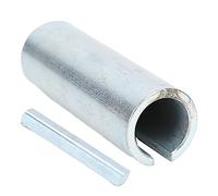 Saluaqui Adaptateur de Manchon de Vile à la Poulie du Moteur 3/4 Pouces à 1 Pouce avec clé de Pas pour Les Accessoires Automobiles - Métal, Installation Facile pour des Performances Efficaces