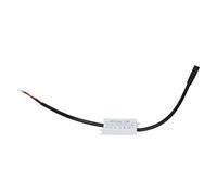 Saluaqui Adaptateur de Transformateur de Pilote de LED 2 4V DC pour éclairage de Bande LED, Alimentation AC 85 265V 600mA, Petite Taille, Installation Facile, Bonne Isolation
