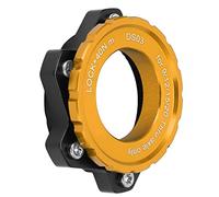 Saluaqui Adaptateur Meijun Centerlock à 6 Boulons avec Verrouillage des Alliages en Aluminium pour la compatibilité du Moyeu d'essieu à Travers Le Noir avec l'usinage CNC pour Les Vélos de