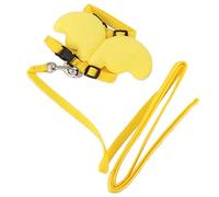 Saluaqui Adoptable Ducks Harness Lash Ensemble avec Sangle en Nylon | Corde de Traction en Petite Taille en Petite Taille pour la Marche en Plein Air | Fournitures de Volaille pour l'oie de Poulet