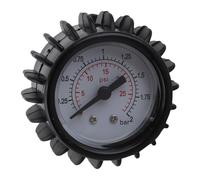 Saluaqui Baromètre de Bateau Gonflable Précis avec Manomètre Unidirectionnel pour Le Dérivation en Caoutchouc Mesure | Outil de Mesure PVC Portable 0-2 Bar / 0-30 Psi