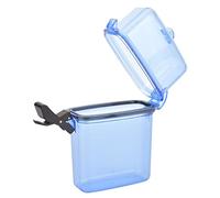Saluaqui Boîte de Scellage en Kayak en Plastique Transparent sous-Marin avec Crochet de Corbe pour Surfer et Petits Appareils électroniques (Bleu Transparent)