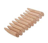 Saluaqui Bouchon de Trou 50 Pièces 9,5 Mm Accessoire de Gabarit de (Oak) | matériau en bois de pin léger et adapté aux meubles et armoires 50 pièces par ensemble ajustement personnalisable pour
