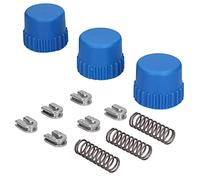 Saluaqui Bouton de Bosse à Ajustement Premium pour T35 Pièces de Tête de - 3 Ensemble 2 1/2 Pouce Souchée d'œillets et Accessoire de Ressort