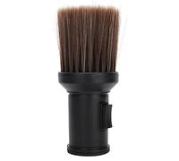 Saluaqui Brosse de Balayage de Cheveux brisé Multifonctionnels avec Poils Adaptés à la Peau pour Coiffeur | Duste de Cou Détachable et Facile à Nettoyer | Brosse à Raser de la Barbe Noire (BLACK)