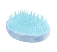 Saluaqui Brosse Démêlante en Forme D'œuf, Portable, Tendance, Ergonomique, élégante, Brosse à Cheveux pour les Types de Cheveux, Démêlage Doux, Style Nœud, Matériau ABS, Ensemble de 4