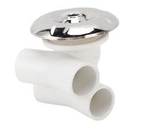 Saluaqui Buse de Massage de Bain Améliorée 3/4 de Pouce pour la Piscine et Baignoire - Buse à Jet Spa en PVC en Acier Inoxydable pour Relaxer la Thérapie de l'eau