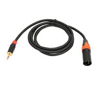 Saluaqui Câble Adaptateur 3,5 Mm vers XLR Câble Mâle 4,9 Pieds pour Téléphone Portable Ordinateur Portable Mélangeur HiFi