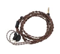 Saluaqui Câble d'écoute Détachable 2 Broches 0,78 Mm de Fil de Remplacement OFC pour ZSN ZS10 ZSX AS12 AS16 Connecteur 3,5 Mm pour TFZ