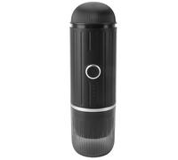 Saluaqui Cafetière Auto-chauffante Portable avec Fonction Rechargeable USB, Machine à café d'extraction Automatique pour Voiture, Camping, Voyages, Camping-car, Bureau, Noir (BLACK)