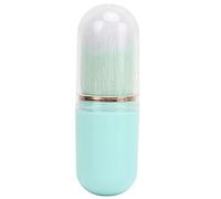 Saluaqui Capsule de Brosse à Poussière à Ongles Rétractable Portable Forme avec Fibre Artificielle pour Rougir et Poudre de Ongles - Violet (GREEN)
