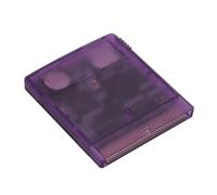 Saluaqui Carte Mémoire Flash avec Cartouche Vidéo de Jeu 1000 en 1 pour Gameboy Color et Advance SP, 8G Storage, Purple Translucide (Violet translucide)