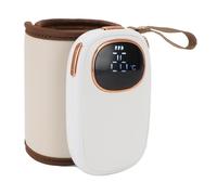 Saluaqui Chauffage de Chauffage USB Portable Manche à Réchauffeur de Biberon - Rapide, Température Constante Lait pour bébé pour Voyager - Abs et Tissu Construction