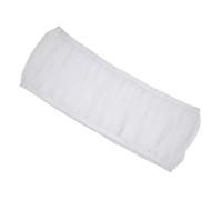 Saluaqui Couverture de Cage à Oiseaux en Nylon ventilé avec Conception élastique - Grande Taille, Capteur de Graines Bleues pour Cages d'oiseau pour Animaux de Compagnie (White)