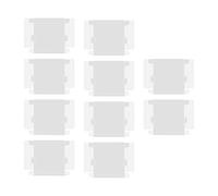 Saluaqui Couverture de Cartouche Transparente à l'humidité de 10pc