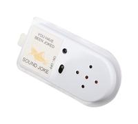 Saluaqui Cricket Sound Prank Toy avec Auto éteindre et Arrière Autocollant Adhésif pour Le Créateur de Bruit Ennuyeux Fun - Design Noir Compact pour Le Placement caché (White)