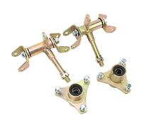 Saluaqui de Jambe de Force de Direction Avant Gauche Droite, Disque de Frein, de Roue, Moyeu, de Remplacement pour Karts Tout-terrain, Quads UTV avec durabilité et Performances Améliorées