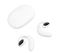 Saluaqui Écouteurs de Traductrice M8 avec Traduction du Langage en Temps Réel dans 144 Langues, Haute Précision IPX5 Traduct pour Les écouteurs Imperméables pour Voyager et Affaires, Noir (White)
