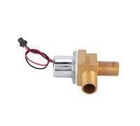 Saluaqui Électrovanne de Capteur d'urinoir de Salle de Bains 6V, Vanne en Laiton de Type B, Accessoire d'entretien pour Urinoirs Automatiques (Une valve à filament à 90 degrés pour urinoir)