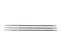 Saluaqui Ensemble d'affûtage des Fichiers de Tronçonneuse en Acier Rond, Affûteur de Fichiers de Chaîne de 3 Pcs pour Scie à Chaîne avec Une Forte Résistance à la dureté et à l'usure, 4 Mm (5.5)