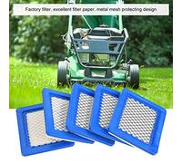 Saluaqui Ensemble de Filtre à Air Premium pour PT15853-5pcs Remplacement Efficace pour 491588, 491588S, 399959 avec Conception de Maille Métallique