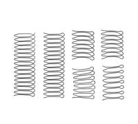 Saluaqui Ensemble de Peignes de Cheveux à Cheveux élégants - Peignes Métalliques étanches en Métal avec Design élastique pour une Usure Active et une Poignée Sécurisée, adapté à les Types